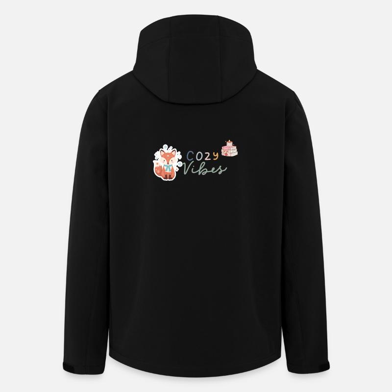 cozy vibes - Men’s Recycled Softshell Jacket by Stanley/Stella - black