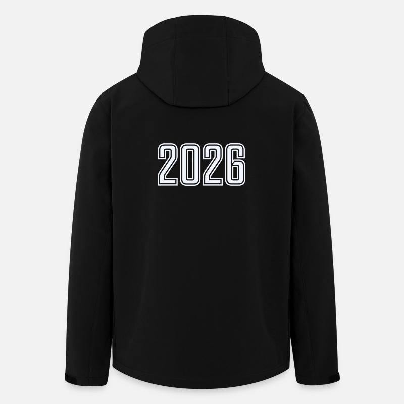 2026  - Recycelte Männer Softshell-Jacke von Stanley/Stella - Schwarz