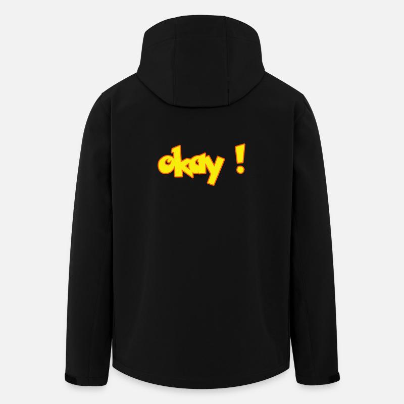 d’accord - Veste softshell homme en polyester recyclé Stanley/Stella - noir