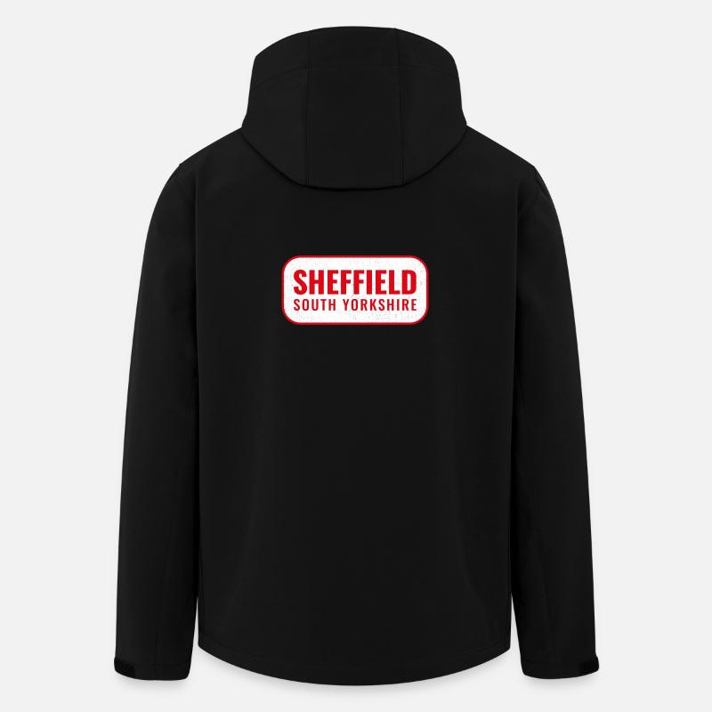 Sheffield - Veste softshell homme en polyester recyclé Stanley/Stella - noir