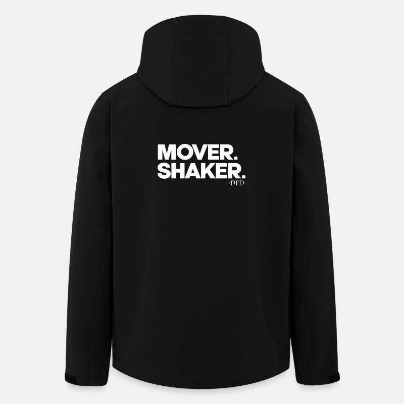 Mover. Shaker. - Men’s Recycled Softshell Jacket by Stanley/Stella - black