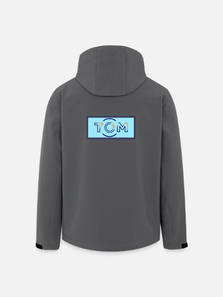 Tom - Recycelte Männer Softshell-Jacke von Stanley/Stella - Schwarz