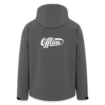 Déclaration hors ligne - Veste softshell homme en polyester recyclé Stanley/Stella - charbon - Dos - AI Model Male 185 light (185cm)