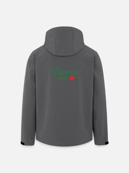 Dorotea in my heart - Men’s Recycled Softshell Jacket by Stanley/Stella - black