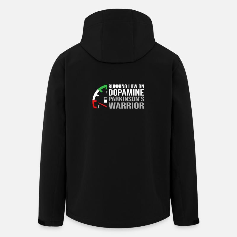 Parkinson's disease - Men’s Recycled Softshell Jacket by Stanley/Stella - black