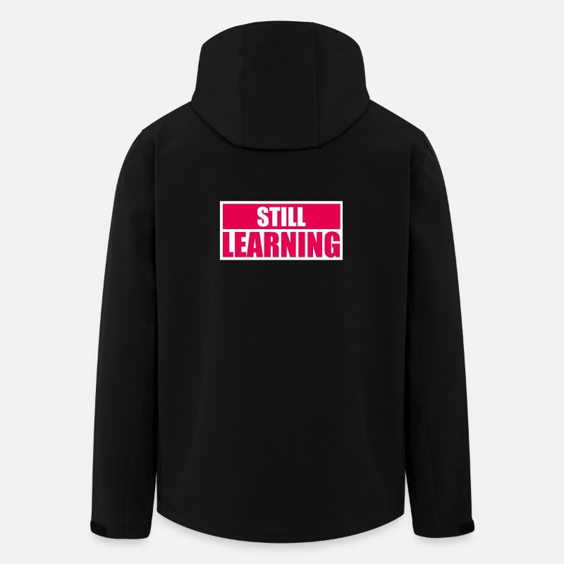 Still Learning Wachstum Schüler Motivation Spruch  - Recycelte Männer Softshell-Jacke von Stanley/Stella - Schwarz