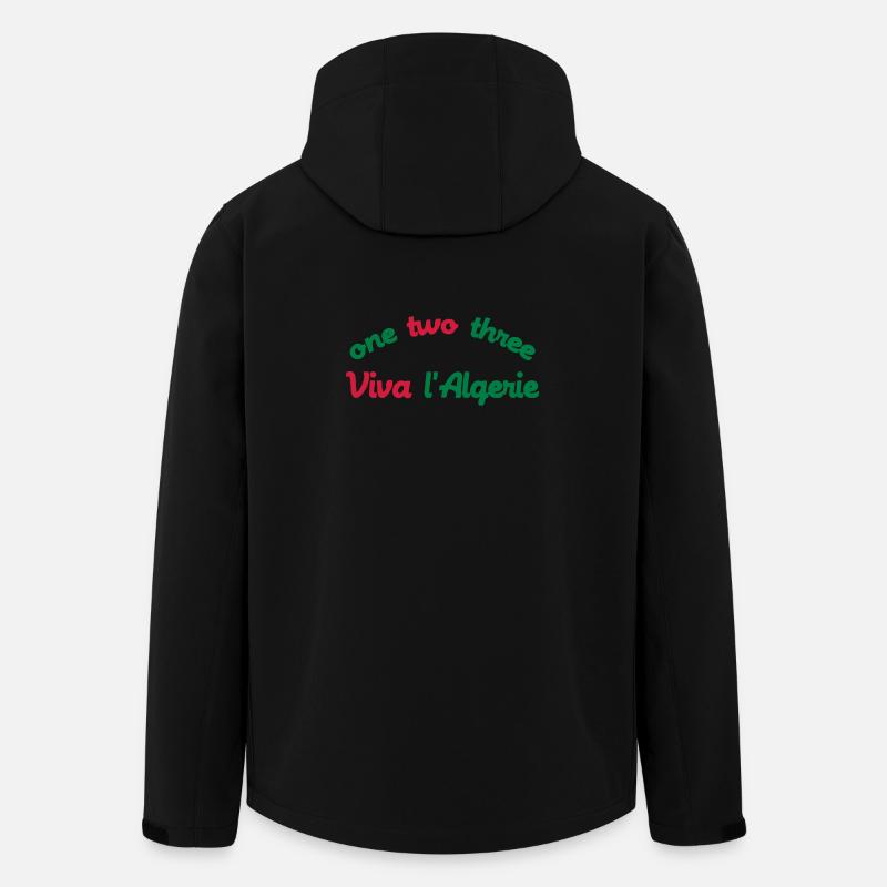 Algérie ! - Recycelte Männer Softshell-Jacke von Stanley/Stella - Schwarz