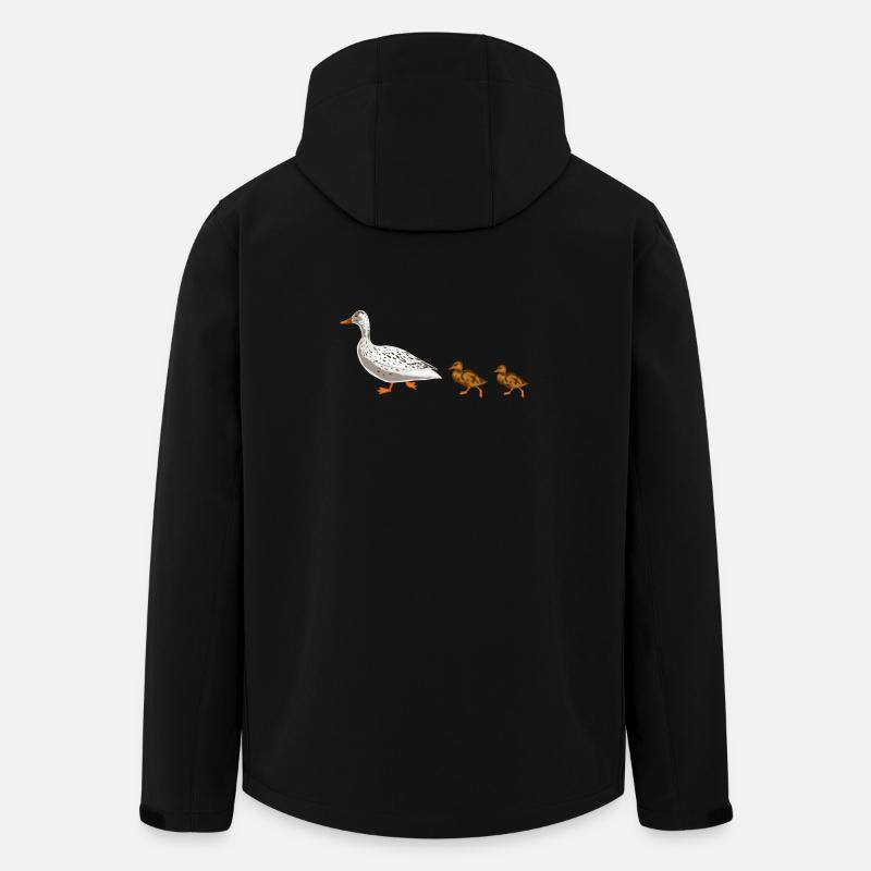 canard - Veste softshell homme en polyester recyclé Stanley/Stella - noir