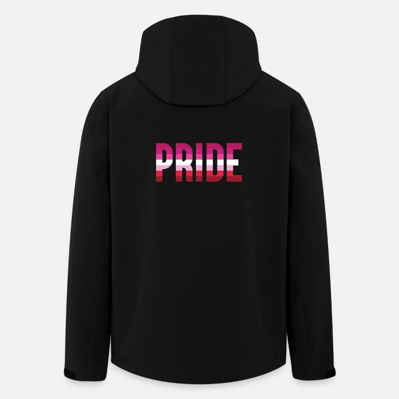 Pride Month LGBT - Lesbian Pride - Recycelte Männer Softshell-Jacke von Stanley/Stella - Schwarz