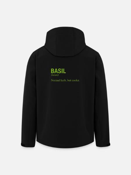 BASIL Basilikum - Men’s Recycled Softshell Jacket by Stanley/Stella - black