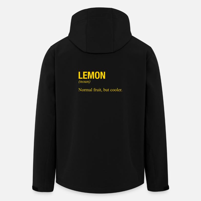 LEMON - Men’s Recycled Softshell Jacket by Stanley/Stella - black