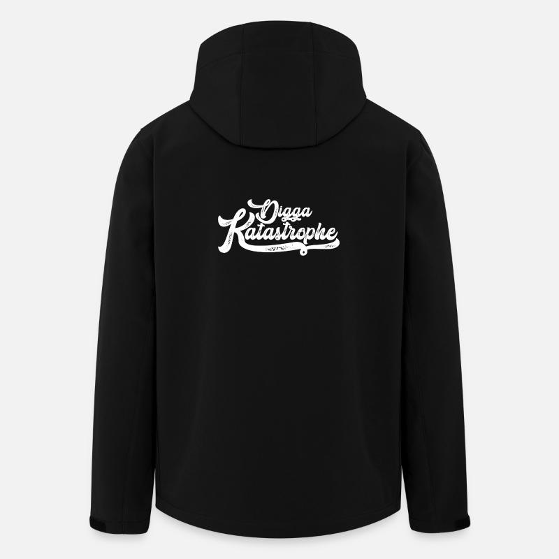 Dogga Katastrophe Script - Recycelte Männer Softshell-Jacke von Stanley/Stella - Schwarz