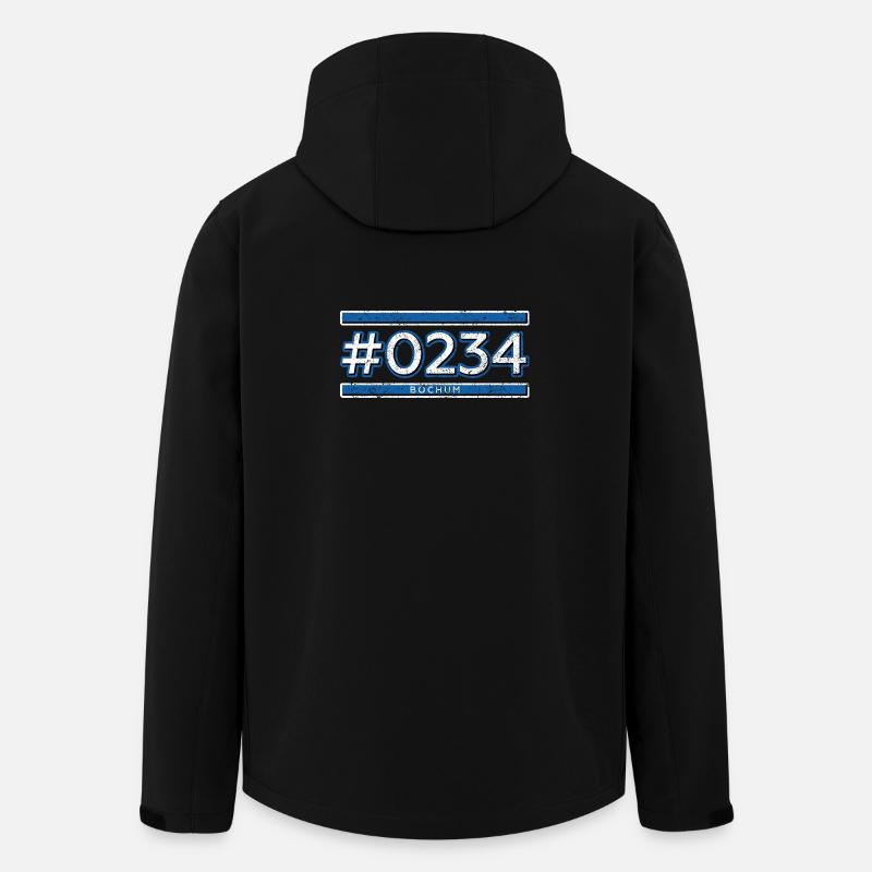 Bochum Vorwahl - Recycelte Männer Softshell-Jacke von Stanley/Stella - Schwarz