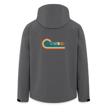 Procrastinators Club, on le fera demain - Veste softshell homme en polyester recyclé Stanley/Stella - noir - Dos - AI Model Male 185 light (185cm)