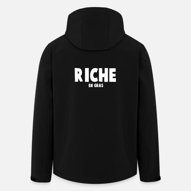 Bold Humor T-Shirt - Recycelte Männer Softshell-Jacke von Stanley/Stella - Schwarz