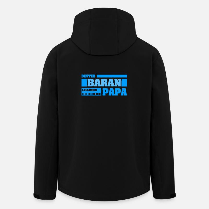 Baran als Vorname - Recycelte Männer Softshell-Jacke von Stanley/Stella - Schwarz