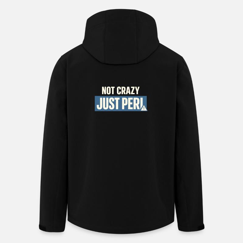 Perimenopause Humor Perimenopause - Recycelte Männer Softshell-Jacke von Stanley/Stella - Schwarz