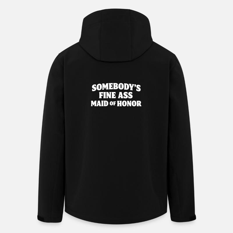 Jemandes feine Trauzeugin - Recycelte Männer Softshell-Jacke von Stanley/Stella - Schwarz