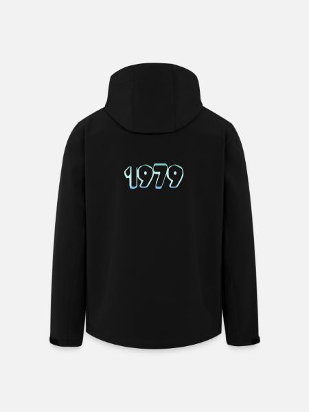 1979 - Recycelte Männer Softshell-Jacke von Stanley/Stella - Schwarz