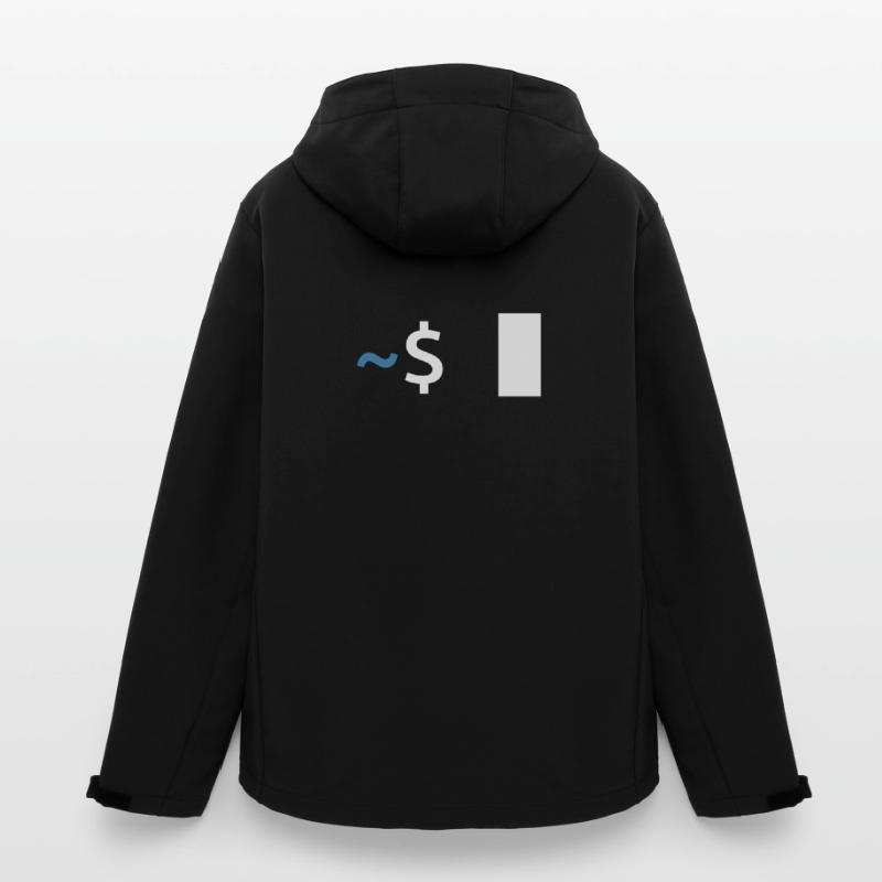 Linux Shell Command Recycelte Männer Softshell-Jacke von Stanley/Stella