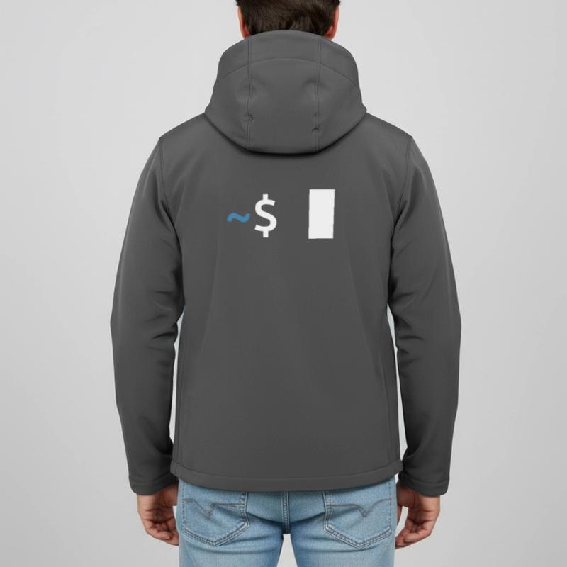 Linux Shell Command Recycelte Männer Softshell-Jacke Discoverer von Stanley/Stella