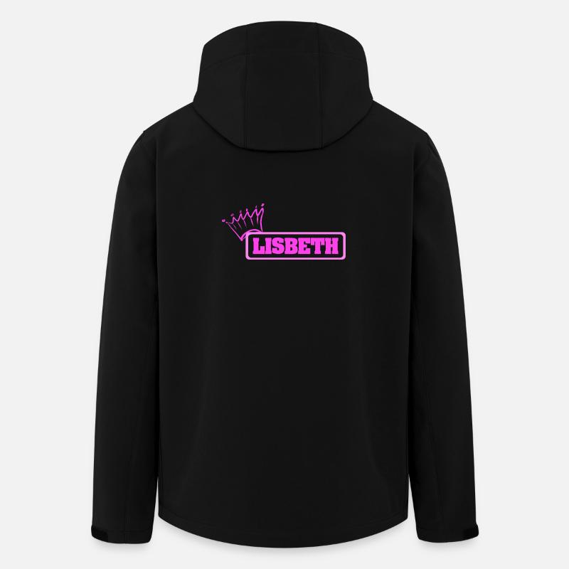 Lisbeth - Recycelte Männer Softshell-Jacke von Stanley/Stella - Schwarz