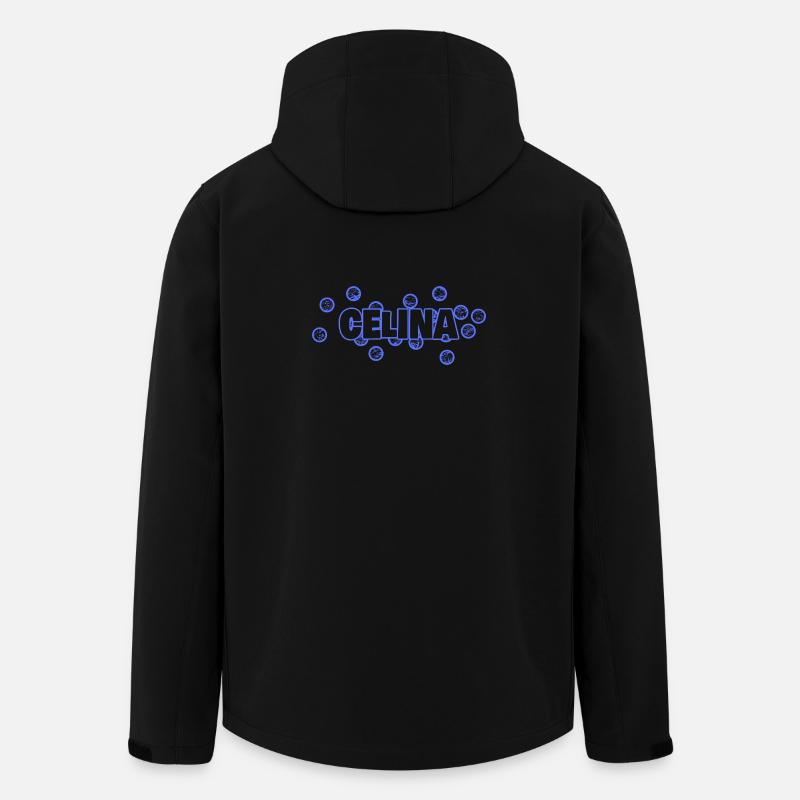Celina as Love - Men’s Recycled Softshell Jacket by Stanley/Stella - black