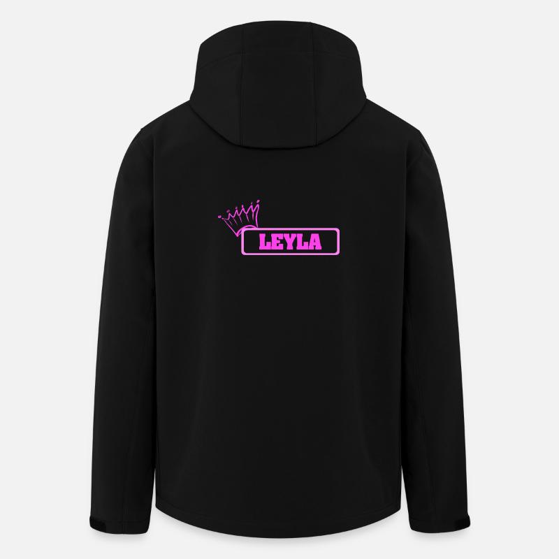 Geschenk für Leyla - Recycelte Männer Softshell-Jacke von Stanley/Stella - Schwarz