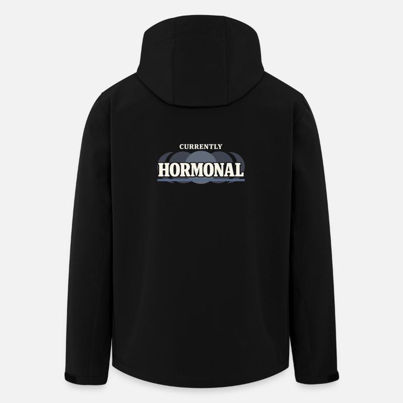 Perimenopause Humor Perimenopause - Recycelte Männer Softshell-Jacke von Stanley/Stella - Schwarz