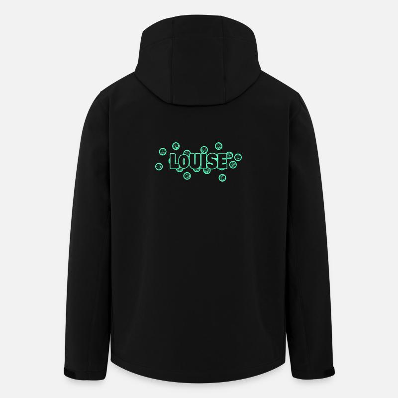 Louise enfant - Veste softshell homme en polyester recyclé Stanley/Stella - noir