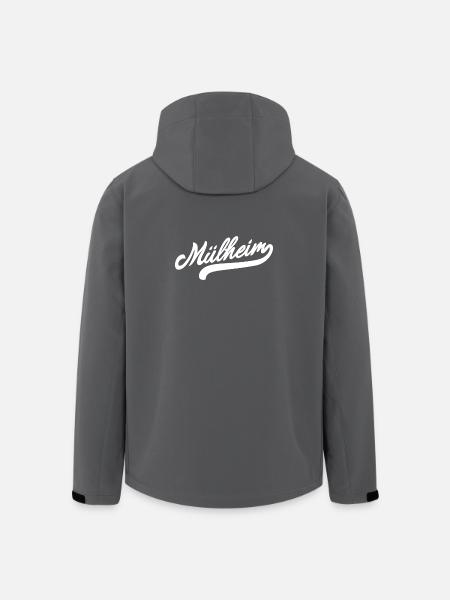 Mülheim Retro - Recycelte Männer Softshell-Jacke von Stanley/Stella - Schwarz