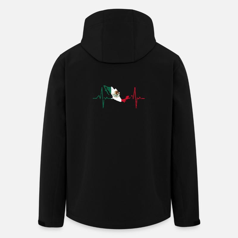 Mexico - Recycelte Männer Softshell-Jacke von Stanley/Stella - Schwarz