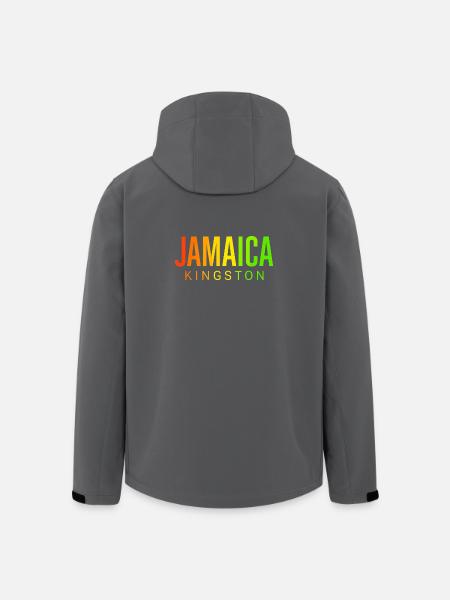 Jamaica Kingston - Men’s Recycled Softshell Jacket by Stanley/Stella - black