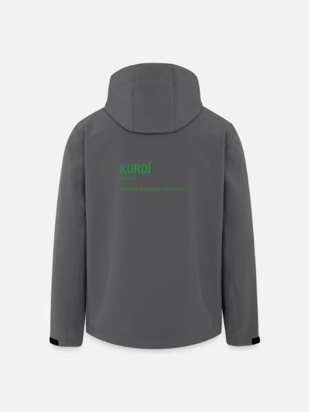 Kurdish language Kurdistan - Recycelte Männer Softshell-Jacke von Stanley/Stella - Schwarz