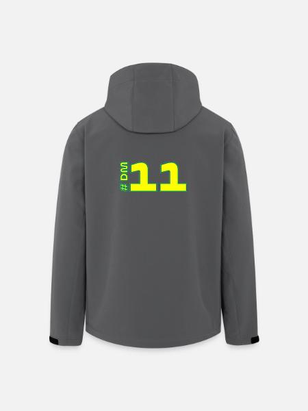 -DM11-2026 - Recycelte Männer Softshell-Jacke von Stanley/Stella - Schwarz