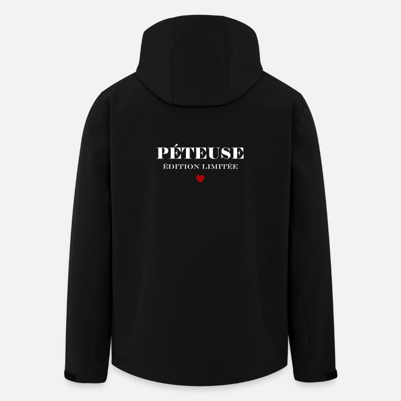 péteuse - Veste softshell homme en polyester recyclé Stanley/Stella - noir