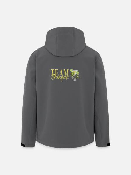 Hen Party Cocktail Team Daiquiri - Men’s Recycled Softshell Jacket by Stanley/Stella - black