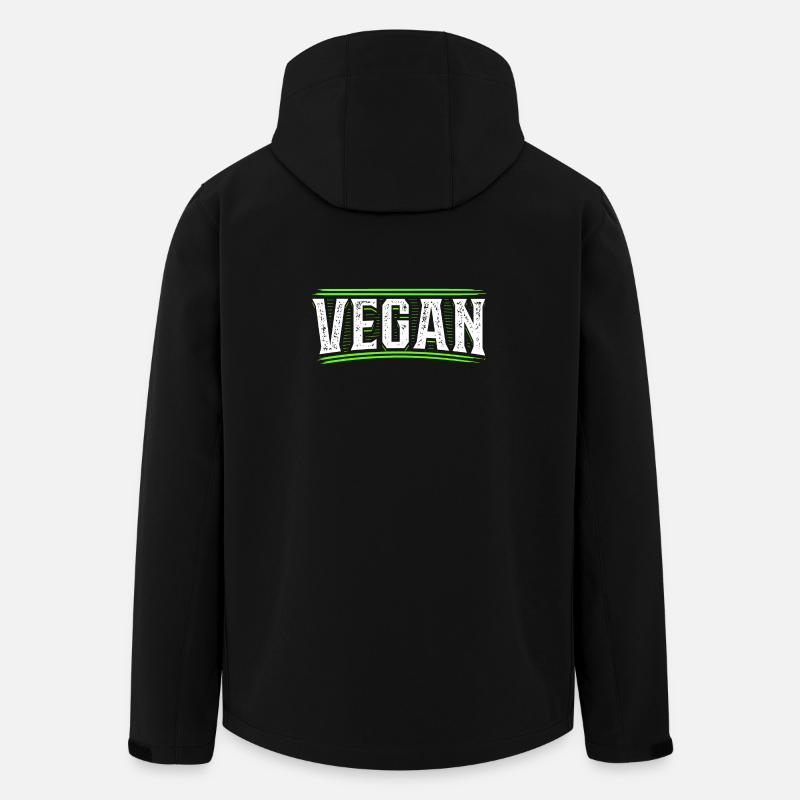 Vegan | Végétaliens | Végétalienne - Veste softshell homme en polyester recyclé Stanley/Stella - noir