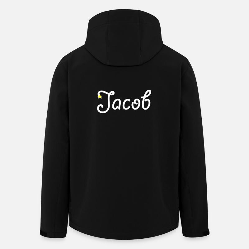 Jakob - Recycelte Männer Softshell-Jacke von Stanley/Stella - Schwarz