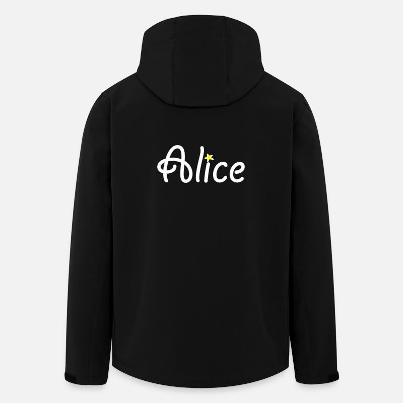 Alice - Veste softshell homme en polyester recyclé Stanley/Stella - noir