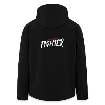Jujutsu Fighter Shirt - Men’s Recycled Softshell Jacket by Stanley/Stella - black - Back - AI Model Male 185 light (185cm)