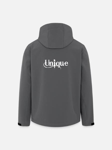 unique unique unique self-worth unique - Men’s Recycled Softshell Jacket by Stanley/Stella - black