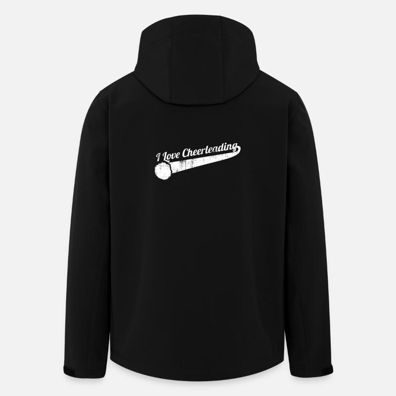 J’adore le cheerleading - Veste softshell homme en polyester recyclé Stanley/Stella - noir