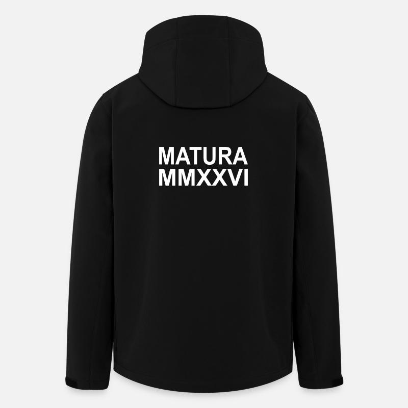 MATURA 2026 - roemische Ziffern - Recycelte Männer Softshell-Jacke von Stanley/Stella - Schwarz