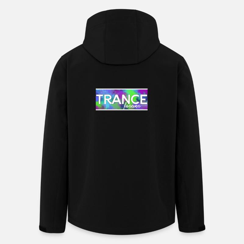 Trance forever - Men’s Recycled Softshell Jacket by Stanley/Stella - black