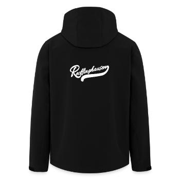 Recklinghausen Rétro - Veste softshell homme en polyester recyclé Stanley/Stella - noir - Dos - AI Model Male 185 light (185cm)