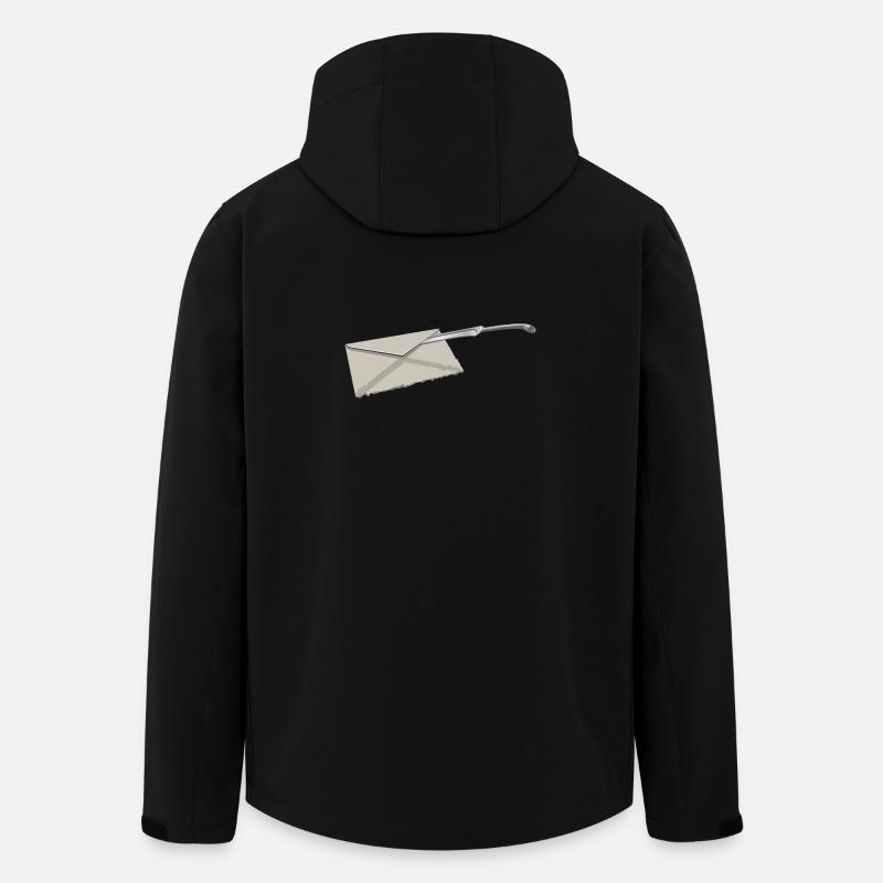 letter opener | Brieföffner - Recycelte Männer Softshell-Jacke von Stanley/Stella - Schwarz
