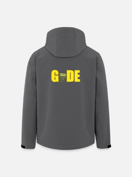 Gude Apfelwein Hessen - Recycelte Männer Softshell-Jacke von Stanley/Stella - Schwarz