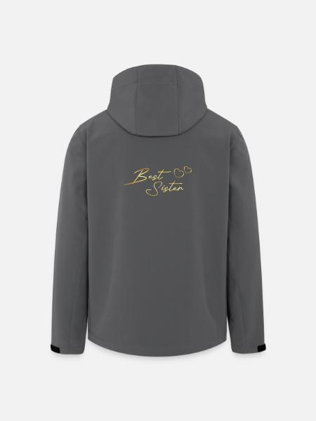 Best Sister gold - Men’s Recycled Softshell Jacket by Stanley/Stella - black