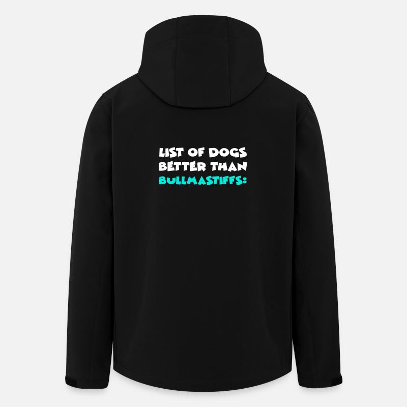 Bullmastiff - Veste softshell homme en polyester recyclé Stanley/Stella - noir